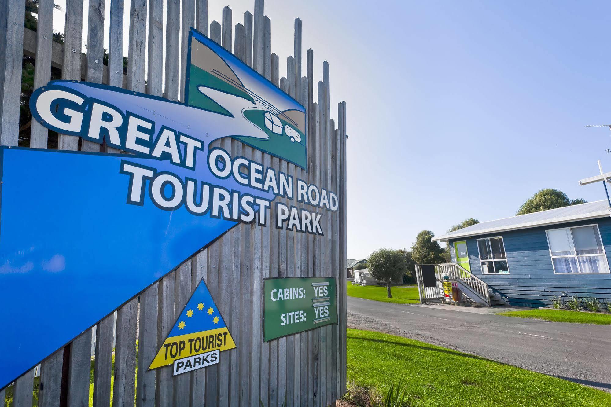 Hotel Great Ocean Road Tourist Park Peterborough Exterior foto